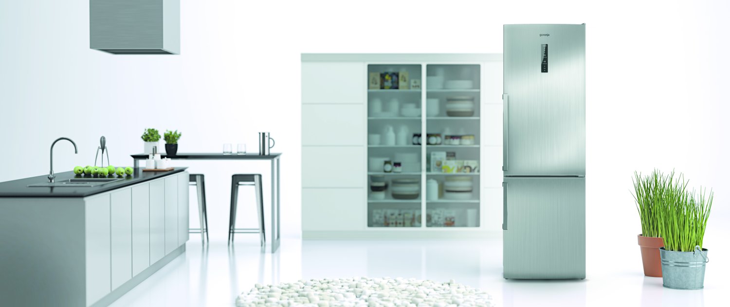 Двухкамерный холодильник Gorenje NRC6203SXL5 * купить в интернет-магазине  Премьер Техно. Цена, фото, характеристики, доставка