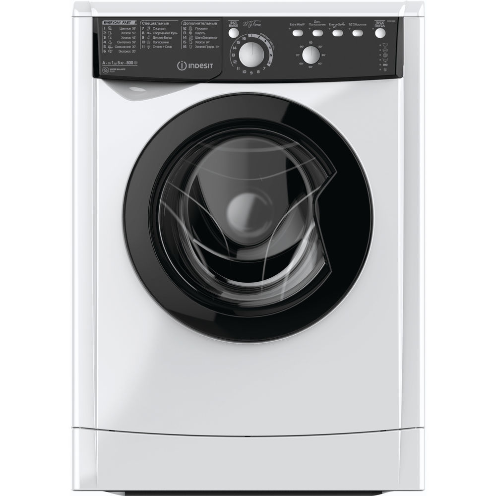 Стиральная машина Indesit EWSB 5085 BK купить в интернет-магазине Премьер  Техно. Цена, фото, характеристики, доставка