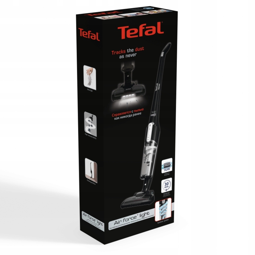 Вертикальный tefal. Беспроводной пылесос Tefal Air Force Light ty6543rh. Пылесос Tefal ty6545rh. Беспроводной пылесос Tefal Air Force Light ty6545. Беспроводной пылесос Tefal ty6545rh Air Force Light, черный.