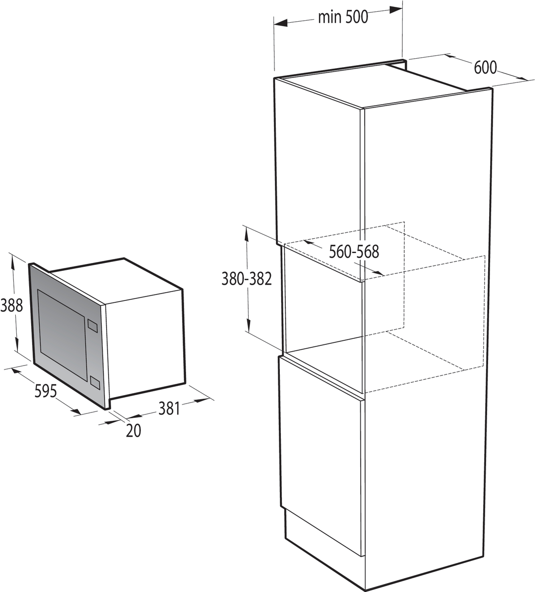 Gorenje bhp62clb схема встраивания