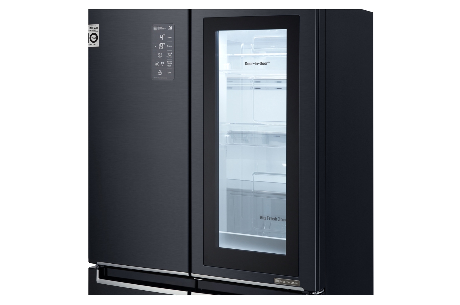 Холодильник LG DOORCOOLING+ GC-q22 FTBKL