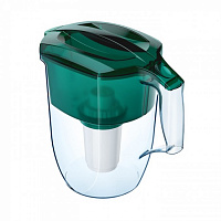 Фильт для воды АКВАФОР Кувшин Гарри зеленый 3.9л. (100-5) + 2 картриджа