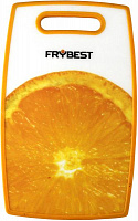 Frybest BPH2516-2 Бамбуковая доска с антибактер.покр 25*16 Апельсин
