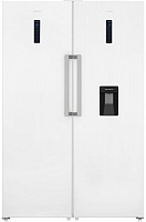 Холодильник HIBERG Холодильник RF-40DD NFW + Морозильник  FR-40DX NFW